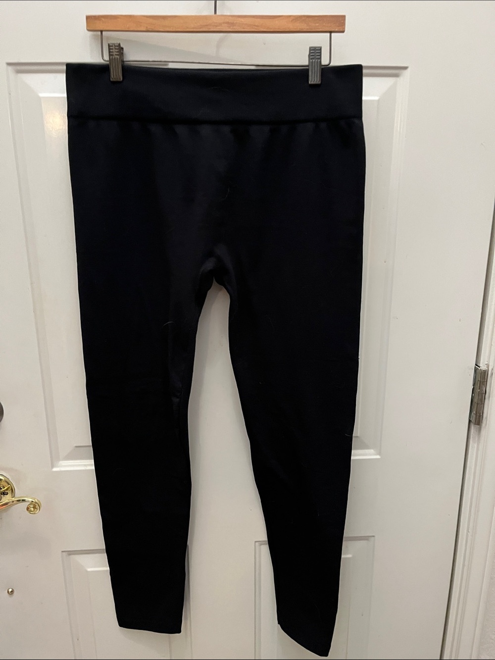 Womens Black Stretch Leggings